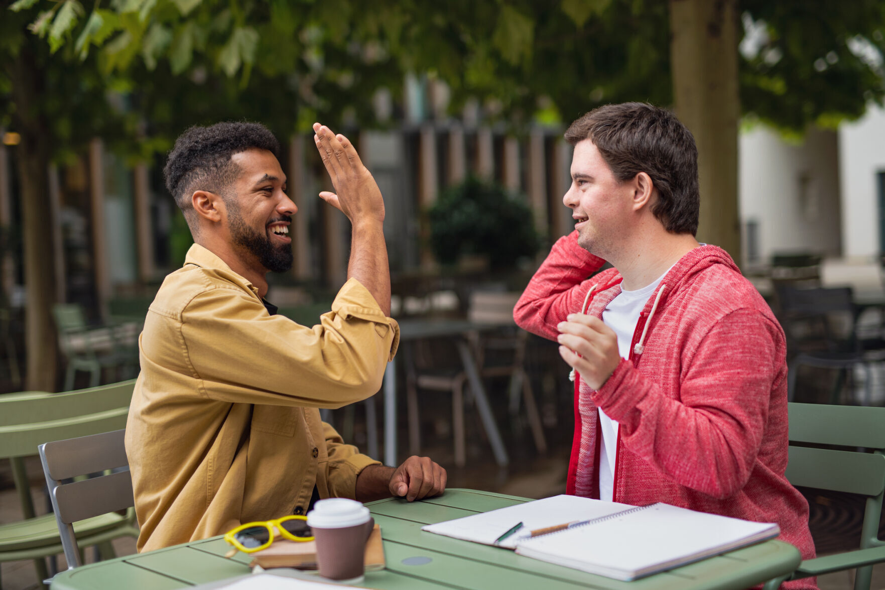 Helping adult with special needs